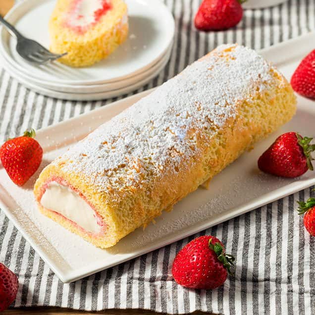 June baking challenge: Vanilla arctic roll